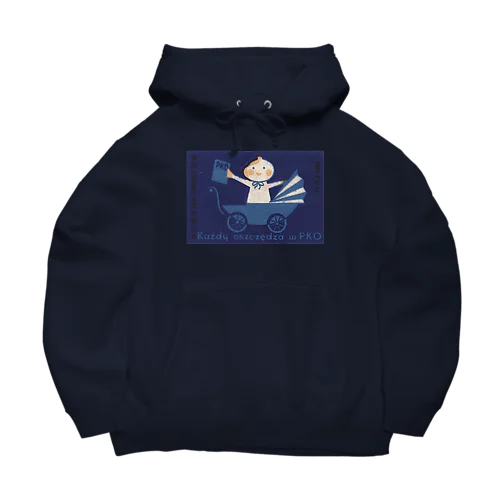 ポーランド　青い赤ちゃん　ブルーベイビー Big Hoodie