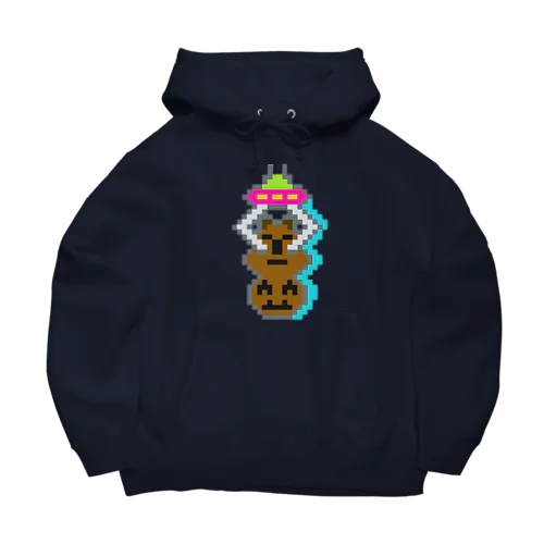 犬のようなカピバラさん Big Hoodie