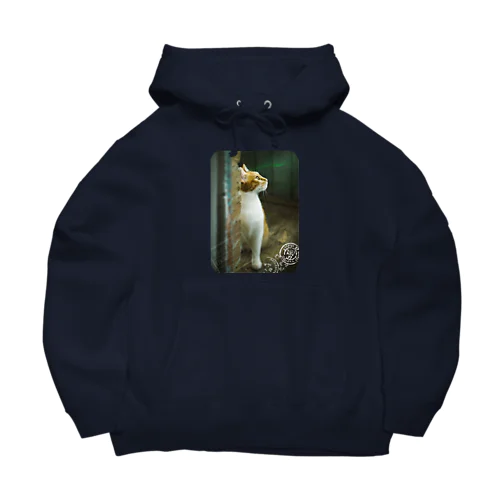 ウクライナの猫 MurchikくんとNikotinくん♡ Cats ♡ Ukrainian cats #ウクライナ 本と猫 Donation Items Big Hoodie