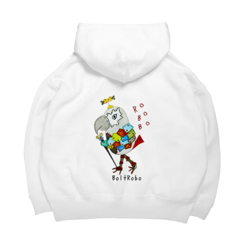  ROBOBO ヨウムのボルトロボ  Big Hoodie