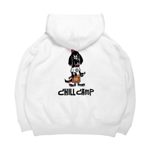 chill camp dog Big Hoodie