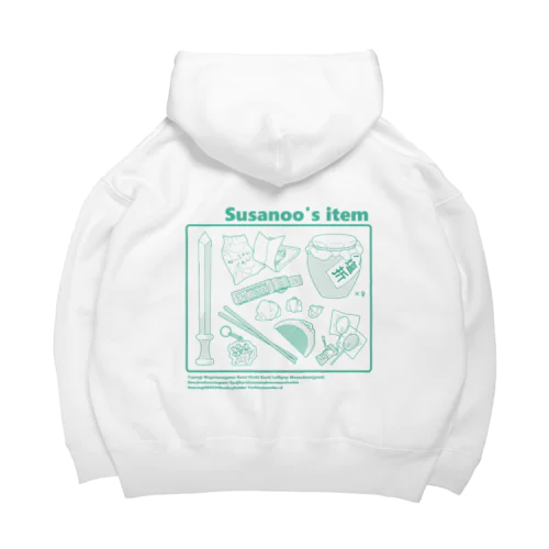 Susanoo's item (緑) Big Hoodie