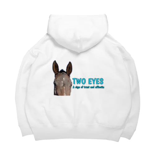 ミントしゃんのTWO EYES ビッグシルエットパーカー