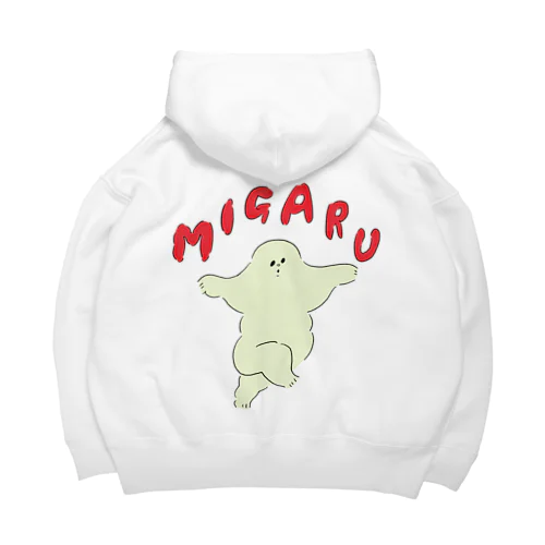 身軽なイエティ Big Hoodie