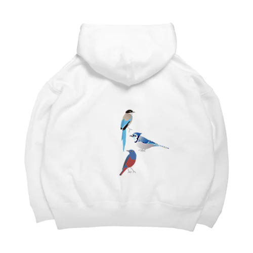 I love blue birds 5 -2 Big Hoodie