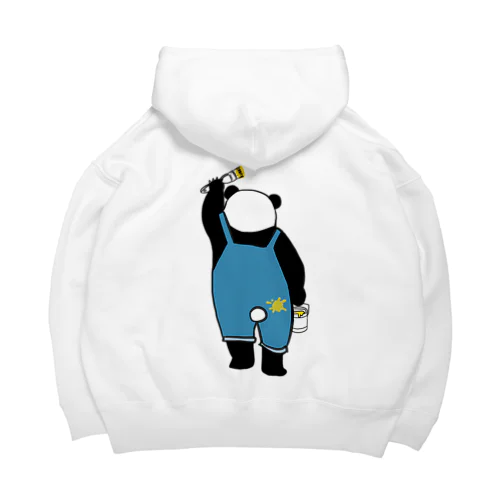 向日葵パンダくん Big Hoodie