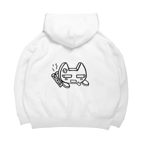 シルにゃんき〜 ビッグシルエット Big Hoodie