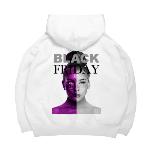 BLACK FRIDAY FLYER (WHITE) Big Hoodie