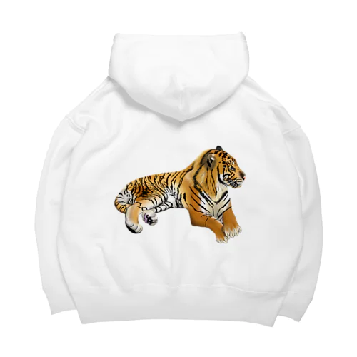 Tiger ビッグシルエットパーカー