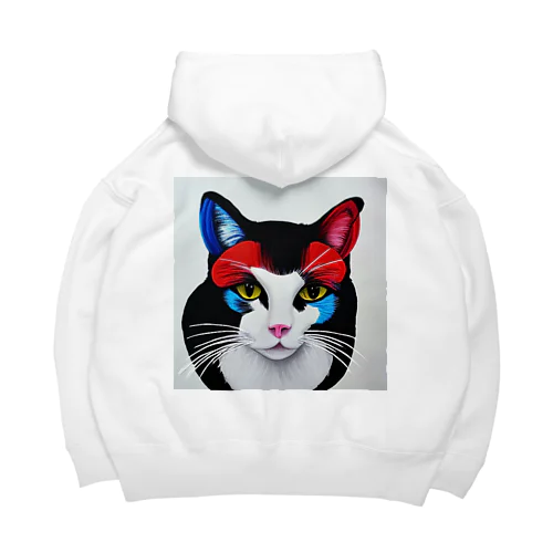 誘う猫 Big Hoodie