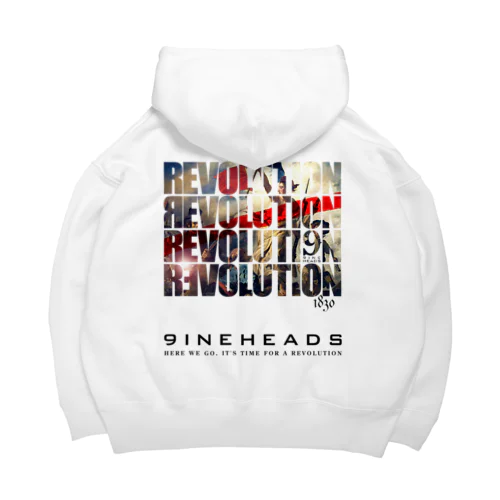 REV_Black Big Hoodie