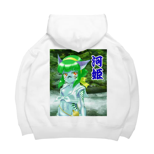 河童河姫　水法被 Big Hoodie