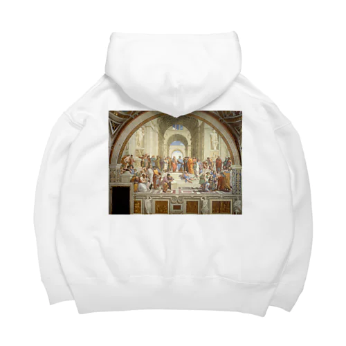 アテナイの学堂 / The School of Athens Big Hoodie