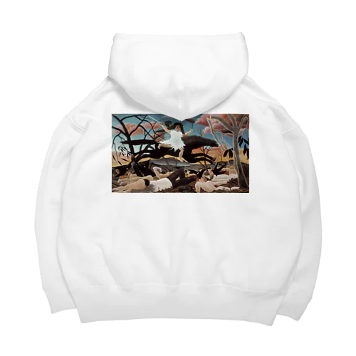 戦争 / War Big Hoodie