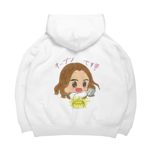 ヤミ嫁「オープンです♡」パーカー Big Hoodie