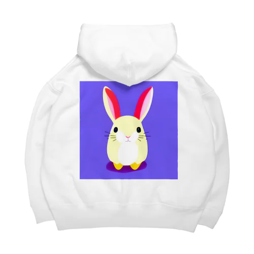 ふわふわのしあわせ Big Hoodie