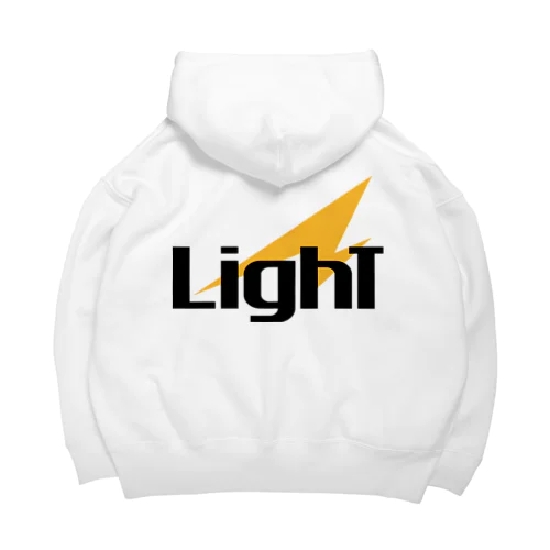 LIGHT ビッグシルエットパーカー