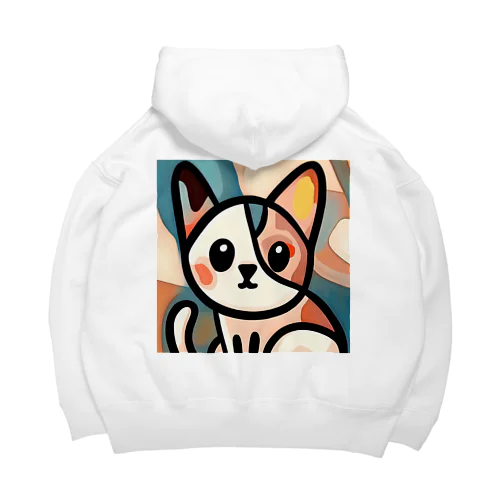 Mysterious Cat Big Hoodie