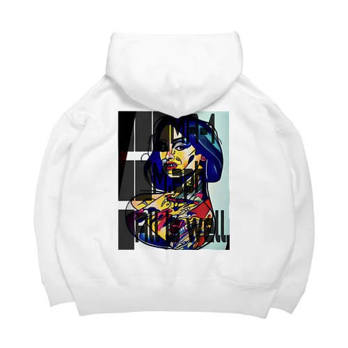 バックプリントパーカー Big Hoodie