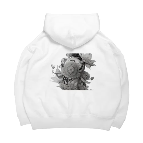 花の入墨 Big Hoodie