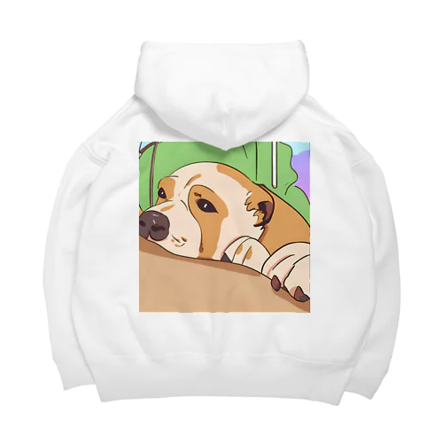 やる気のない犬 Big Hoodie