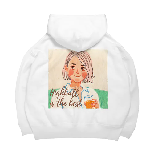 Highball Girl#1 Big Hoodie