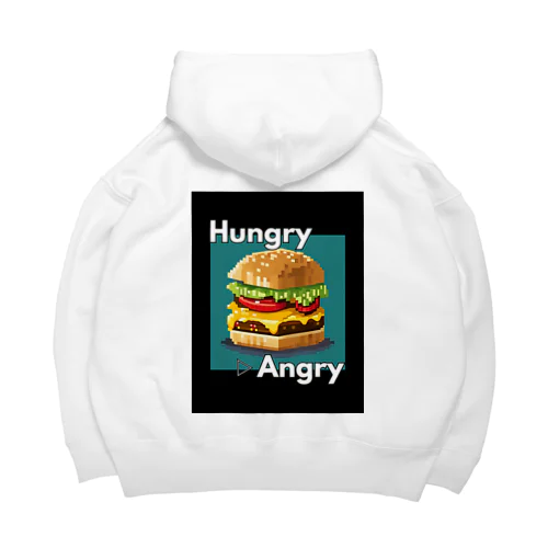 【ハンバーガー】hAngry  Big Hoodie