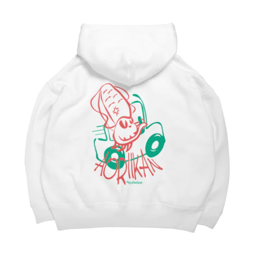 アオリイカん Big Hoodie