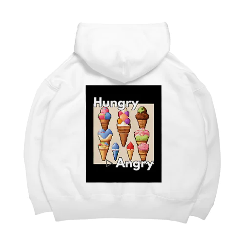 【アイスクリーム】hAngry Big Hoodie