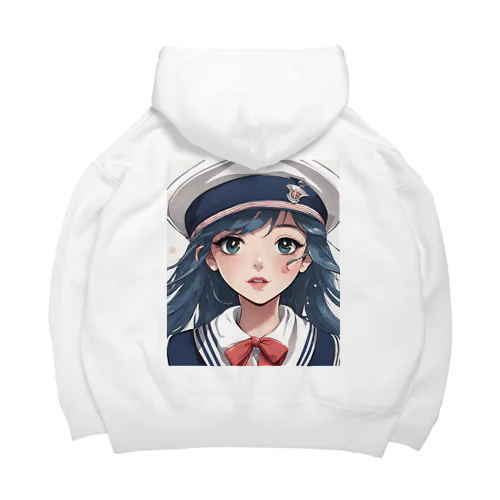 海のような美少女 Big Hoodie