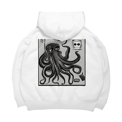 クレイジーオクトパス Big Hoodie