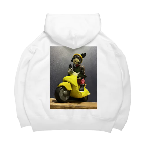 犬の散歩 Big Hoodie