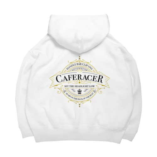 caferacer ビッグシルエットパーカー