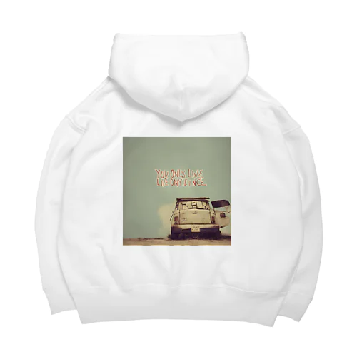 「人生一度きり」グッズ Big Hoodie