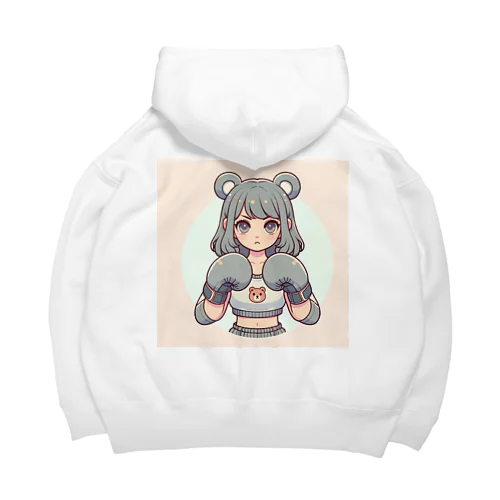 戦うクマ子 Big Hoodie