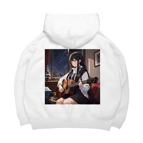 ギター少女　リオ Big Hoodie