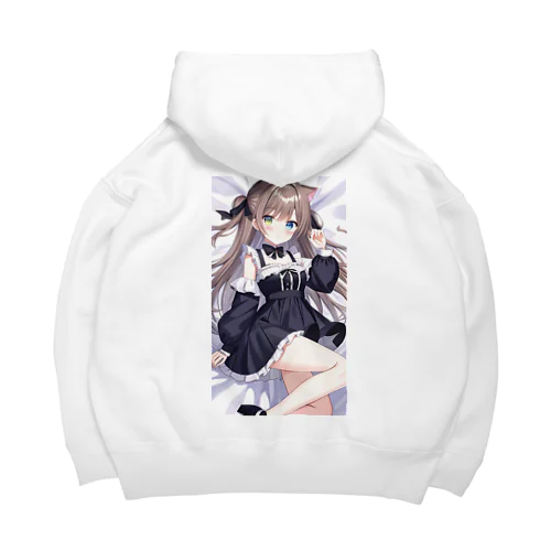 猫耳ゴスロリ美少女 Big Hoodie