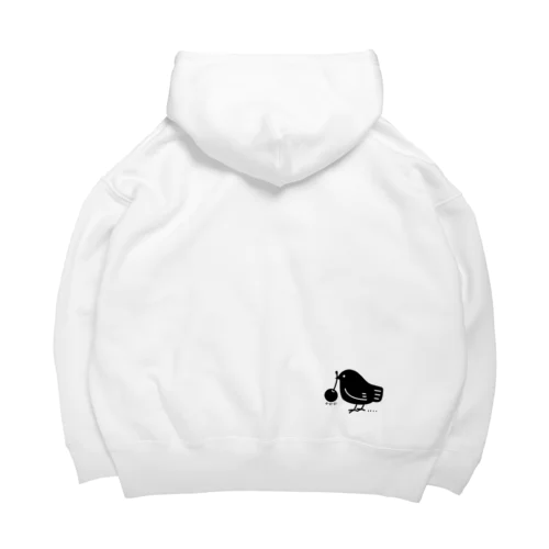 ワンポイント　みつぐとり Big Hoodie