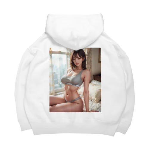 Gray Underwear01 Big Hoodie