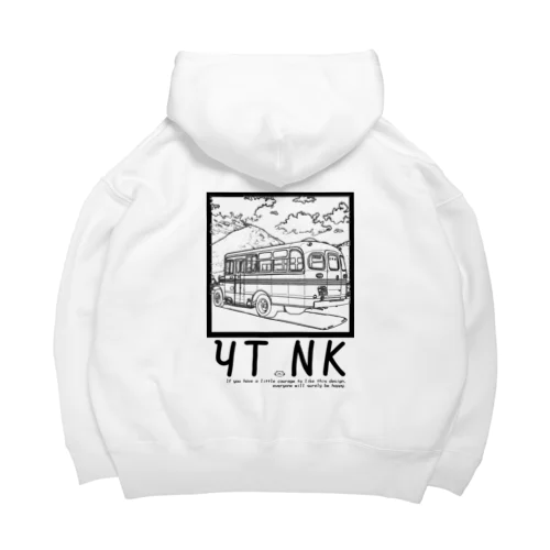 ゆたねこ　ボンネットバス Big Hoodie