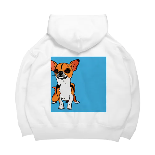 チワワのイラストグッズ Big Hoodie