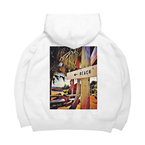 beach side GiG Big Hoodie