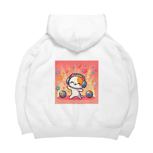 ダンス猫3 Big Hoodie