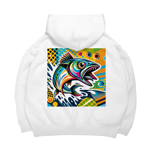 アジですけど、何か Big Hoodie