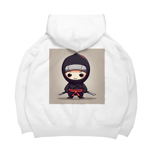 かわいい忍者のイラストグッズ Big Hoodie