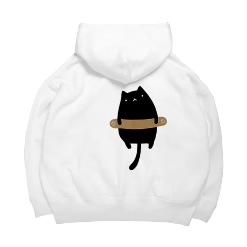 磔の刑に処される猫 Big Hoodie