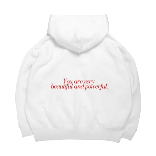 You are very  beautiful and powerful. Big Hoodie