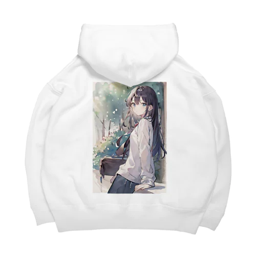 いつも大人しい女の子 Big Hoodie