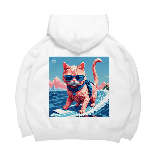 サーファーキャット Big Hoodie