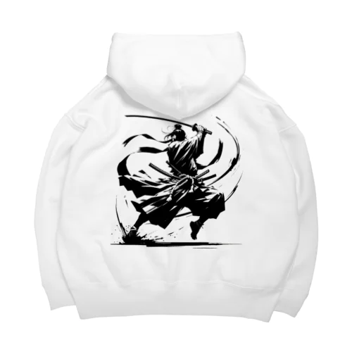 A lonely SAMURAI Big Hoodie